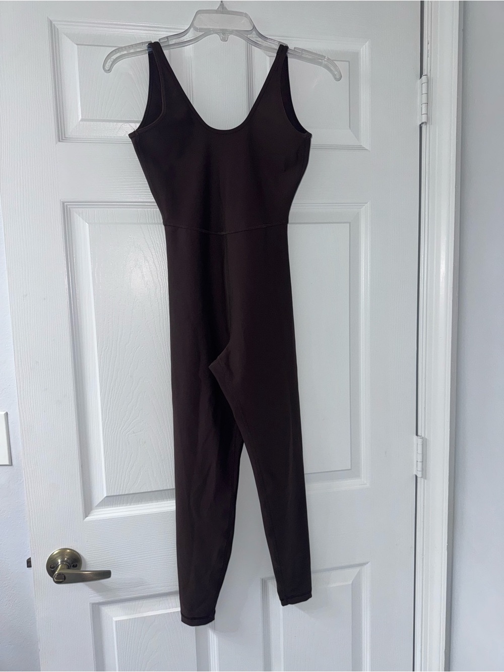 Brown Athletic Jumpsuit!